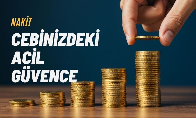 nakit cebinizdeki güvence