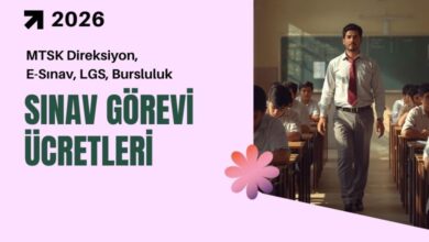 2026 MTSK Direksiyon, E-Sınav, LGS ve Bursluluk Sınav Görevi